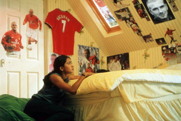 Een shot uit de film Bend It Like Beckham