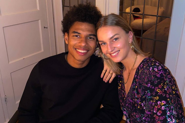 Calvin Stengs en Beau de Boer