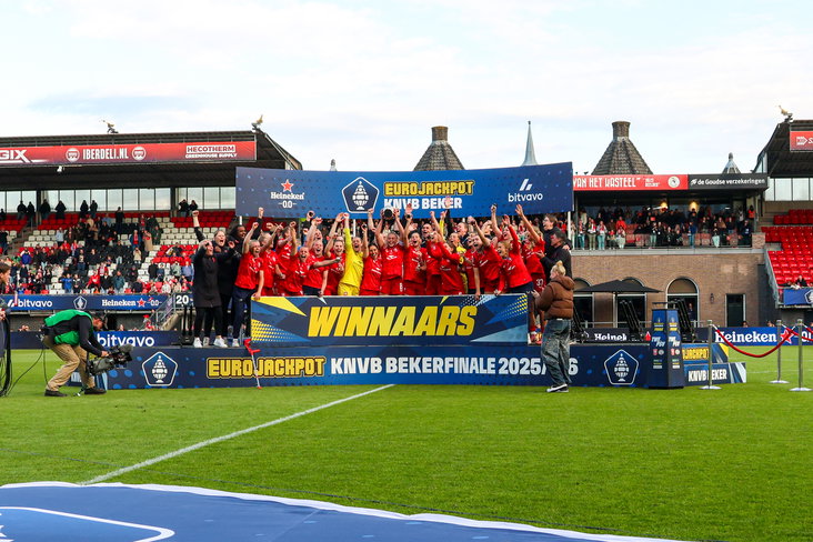 FC Twente wint de Eurojackpot KNVB Beker 2025/26