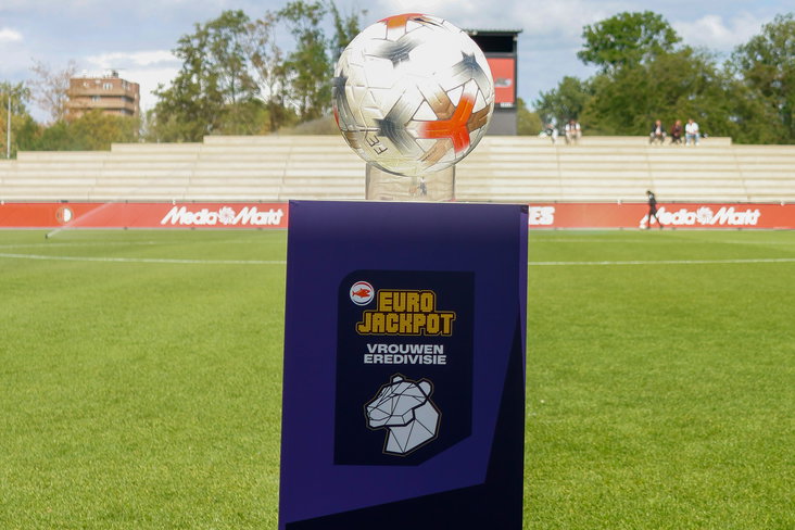 Het logo van de Eurojackpot Vrouwen Eredivisie