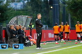 Marc Pieters langs de lijn bij Feyenoord