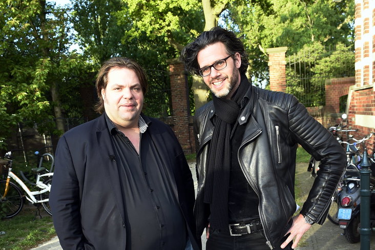 Frank Evenblij en Erik Dijkstra