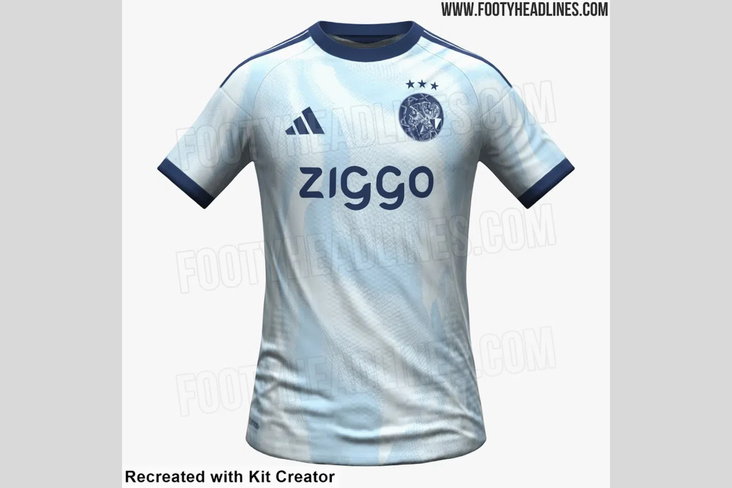 Het nieuwe derde shirt van Ajax