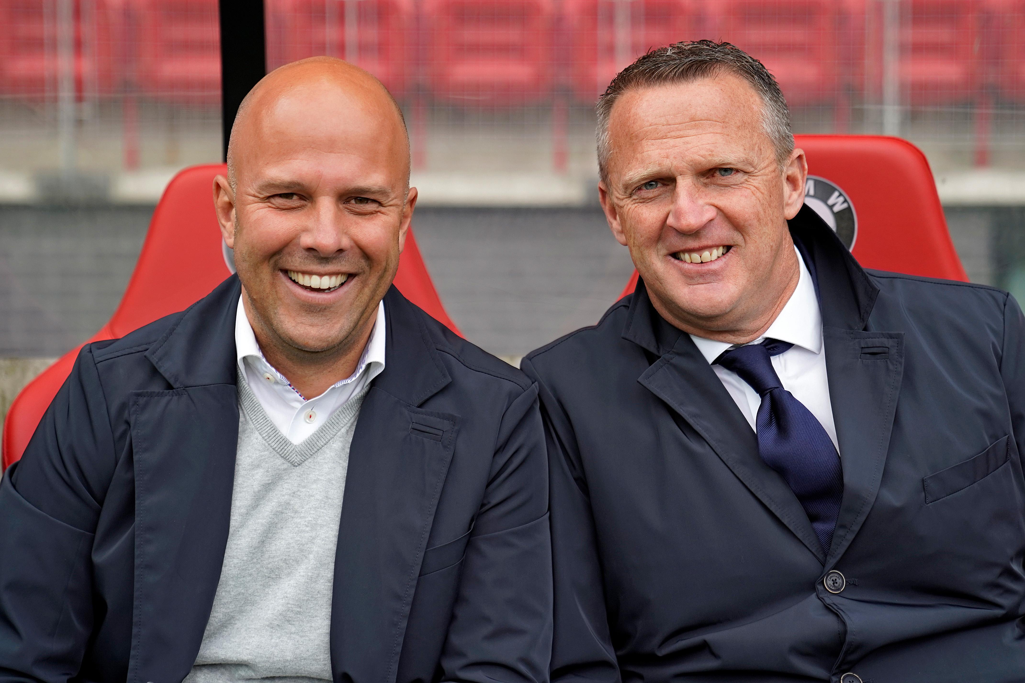 Arne Slot en John van den Brom