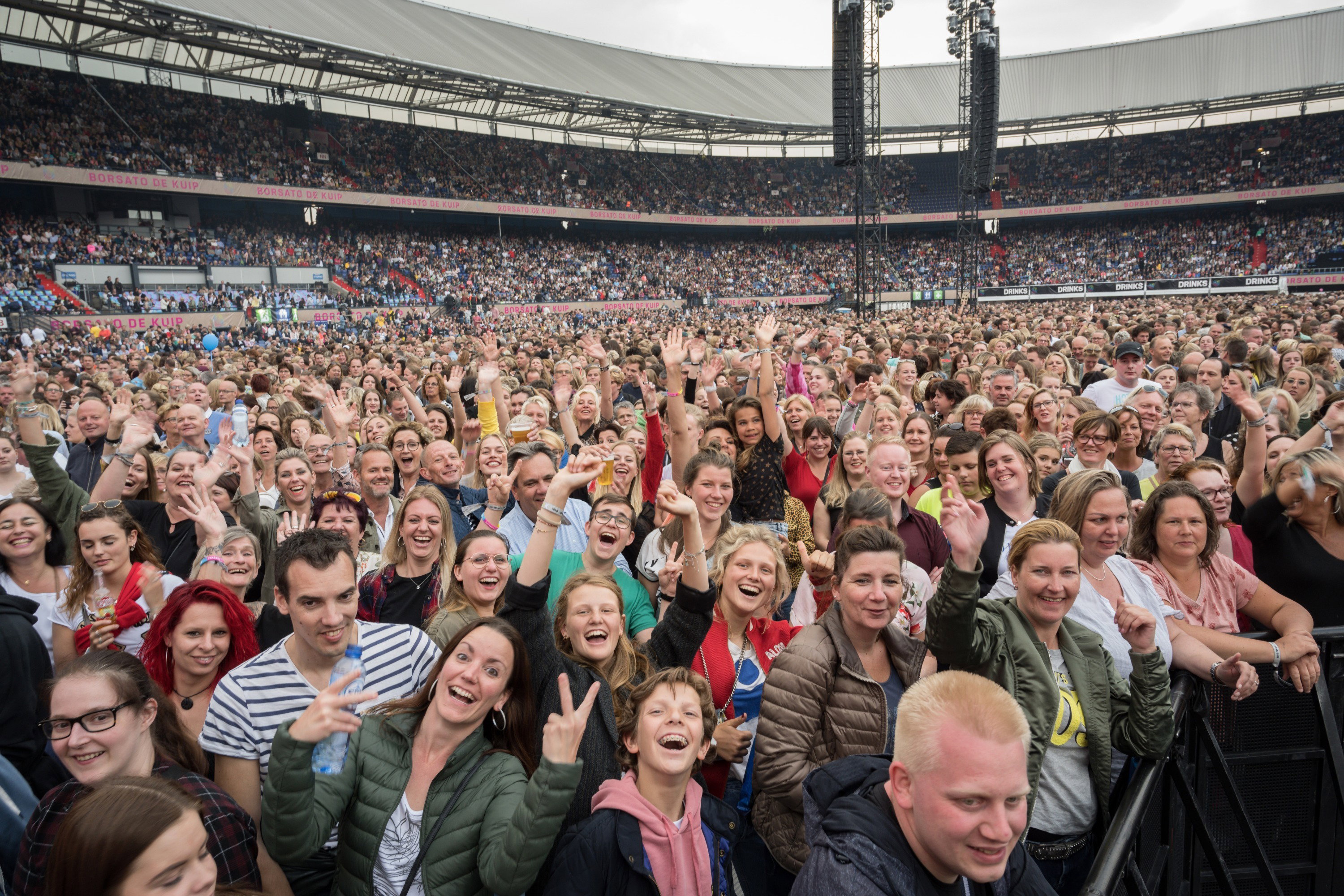 Fans in De Kuip