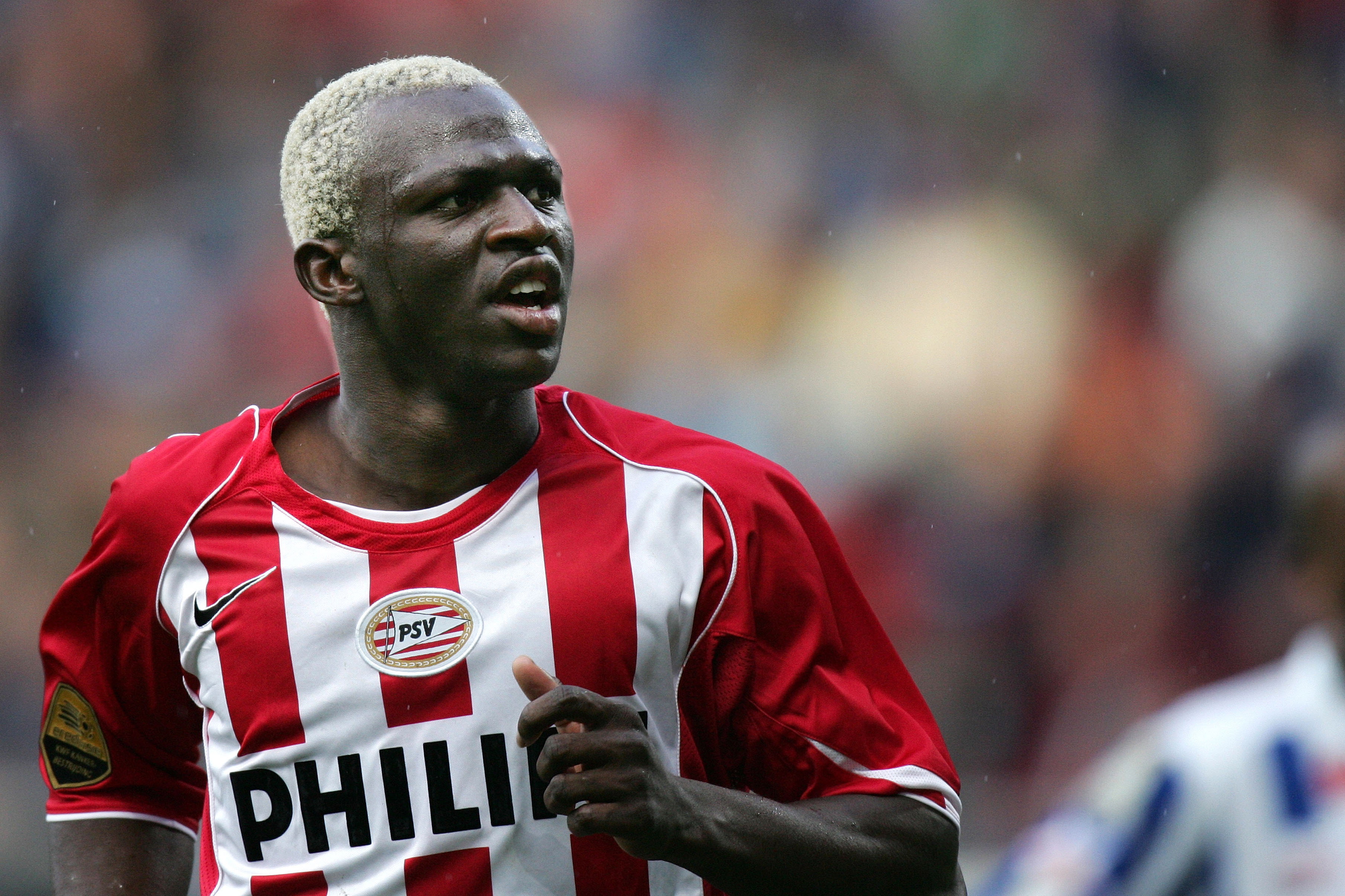 Arouna Koné in het shirt van PSV