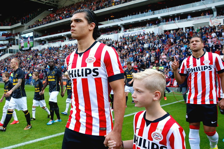 Karim Rekik in het shirt van PSV