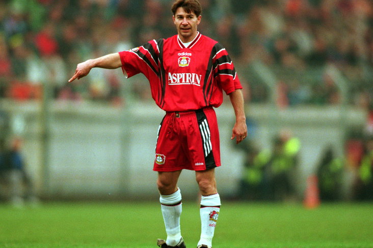 Jan Heintze namens Bayer Leverkusen