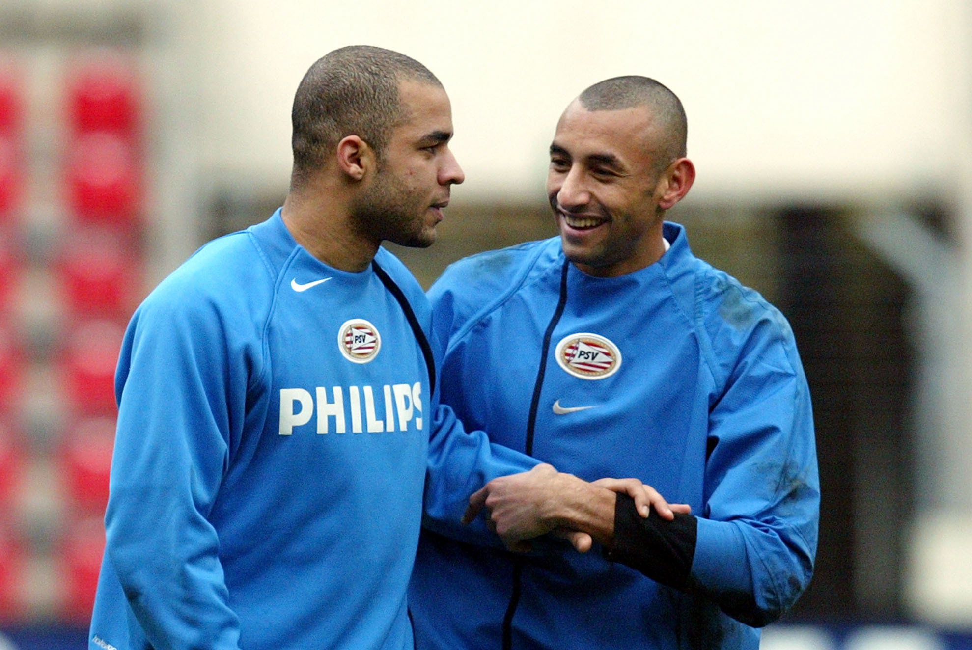 Alex Rodrigo Dias da Costa en Heurelho da Silva Gomes namens PSV