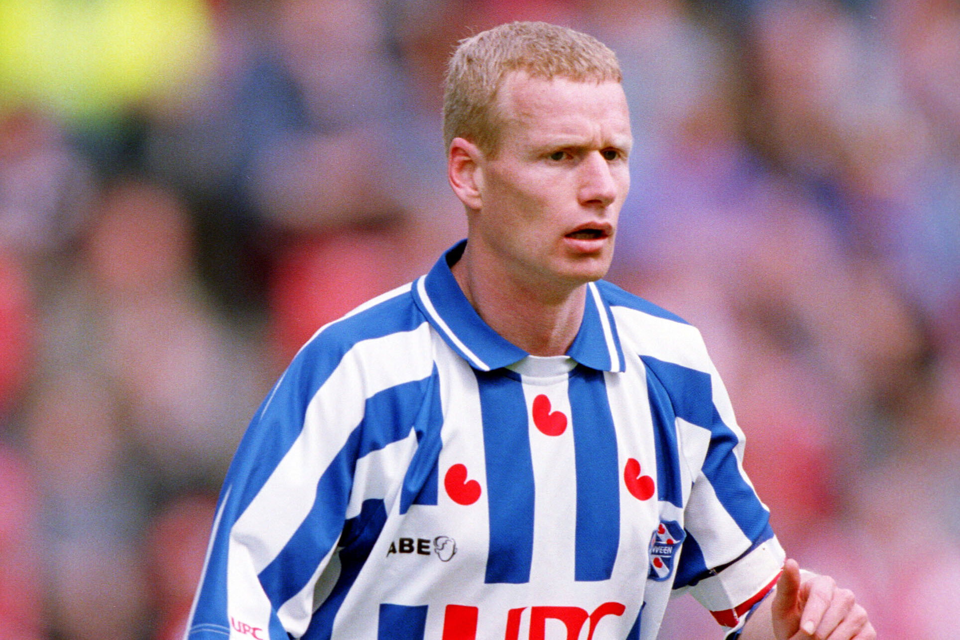 Johan Hansma als speler van SC Heerenveen