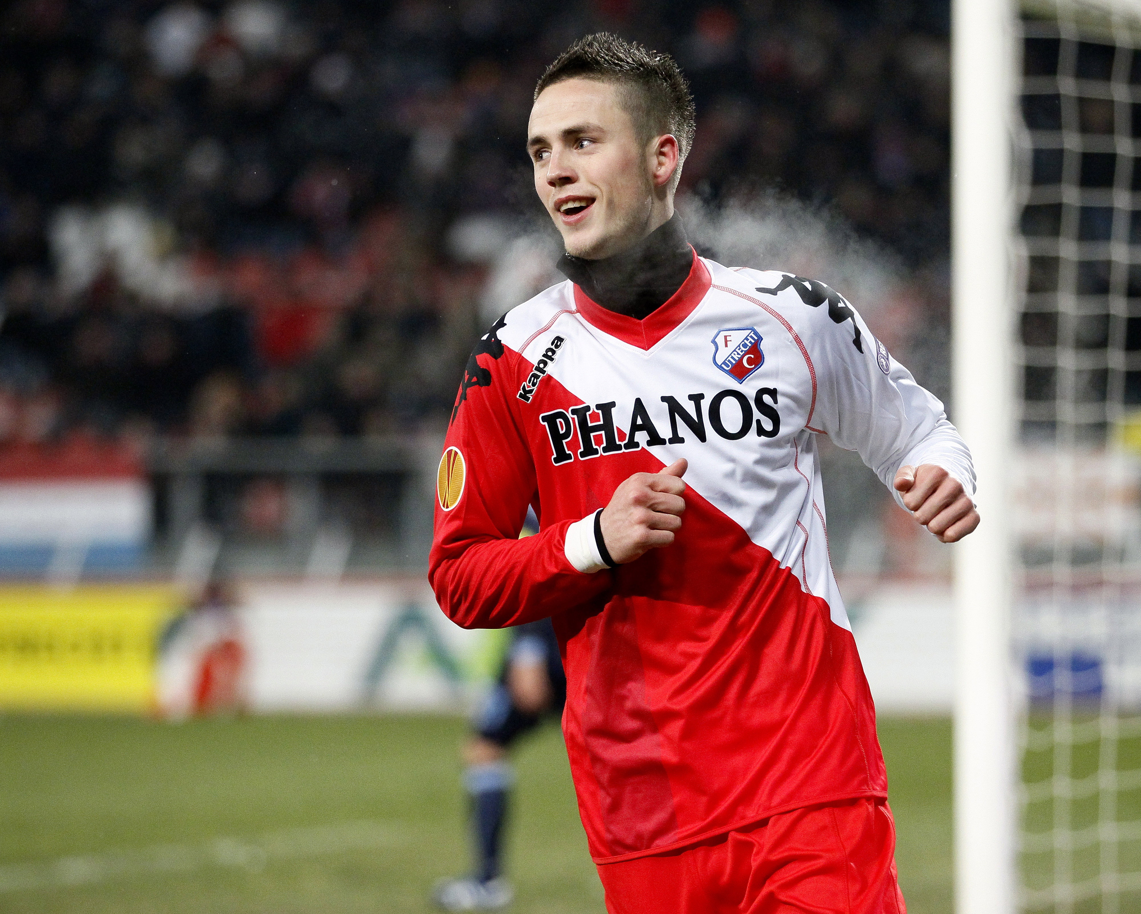Ricky van Wolfswinkel voor FC Utrecht in 2010
