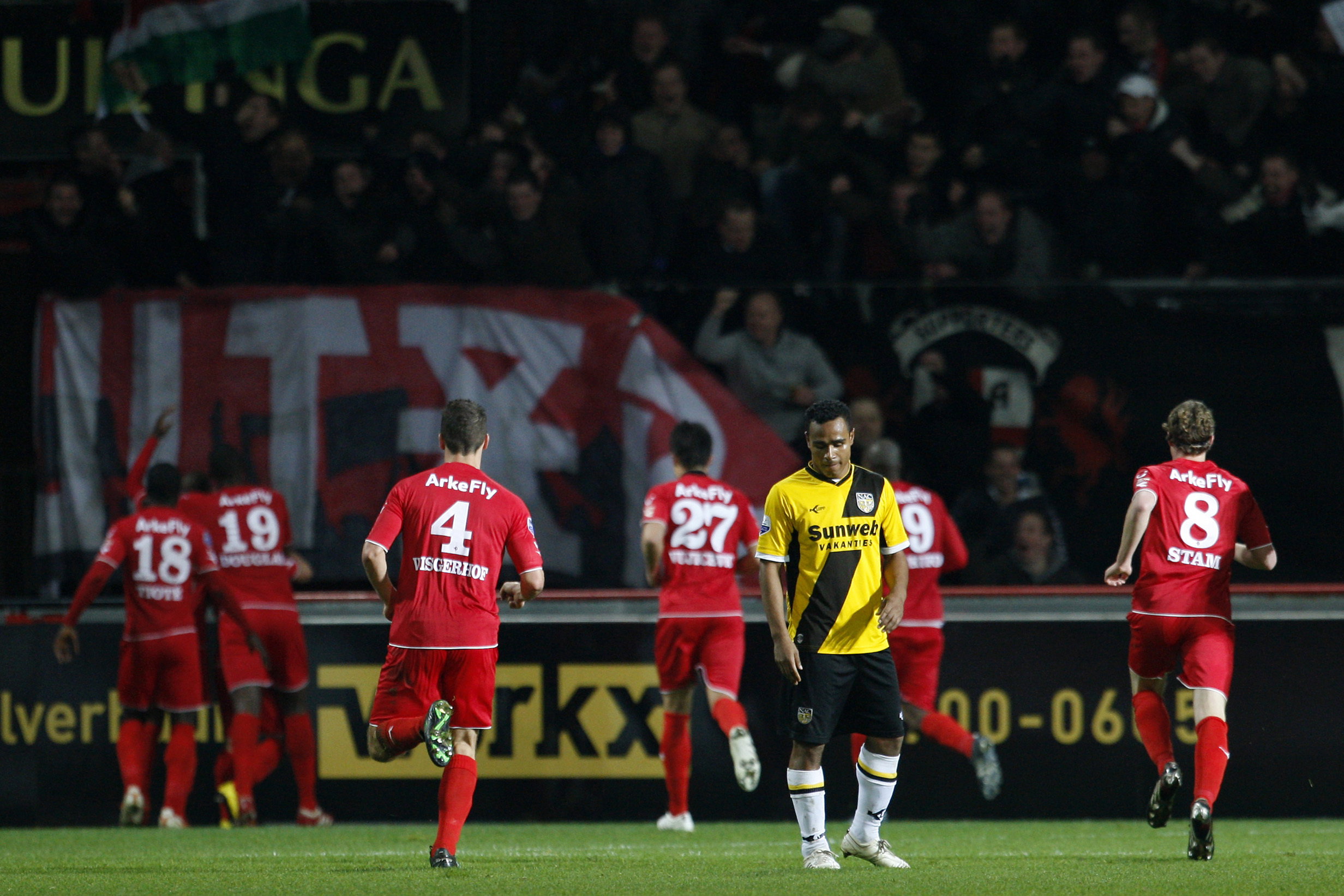 Leonardo tegen FC Twente in 2009