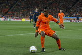 Eljero Elia in actie tijdens de finale van het WK 2010