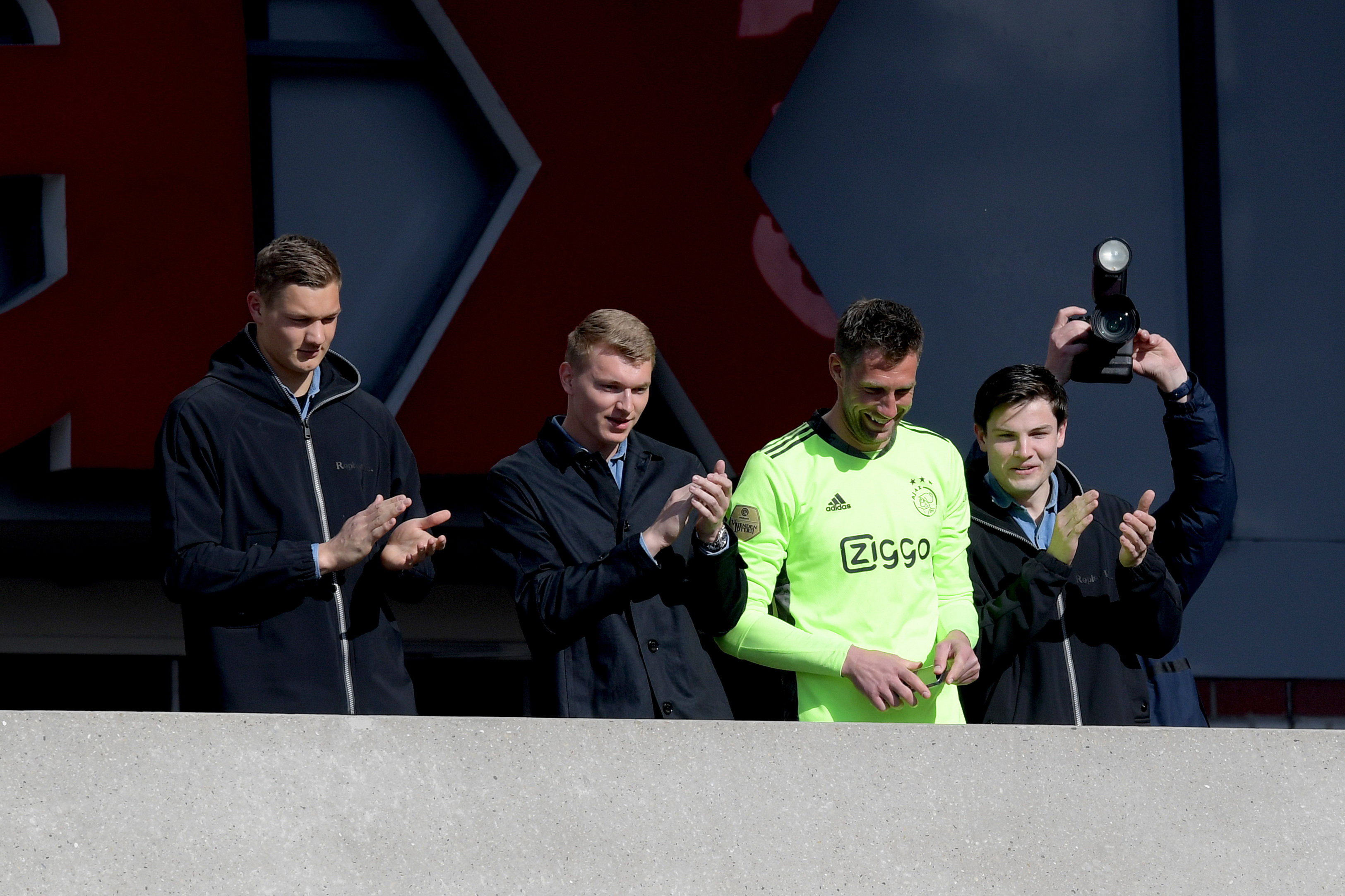 Kjell Scherpen bij Ajax in 2021