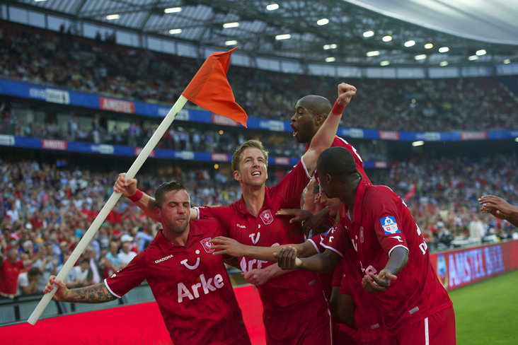 Marc Janko na zijn goal in de bekerfinale