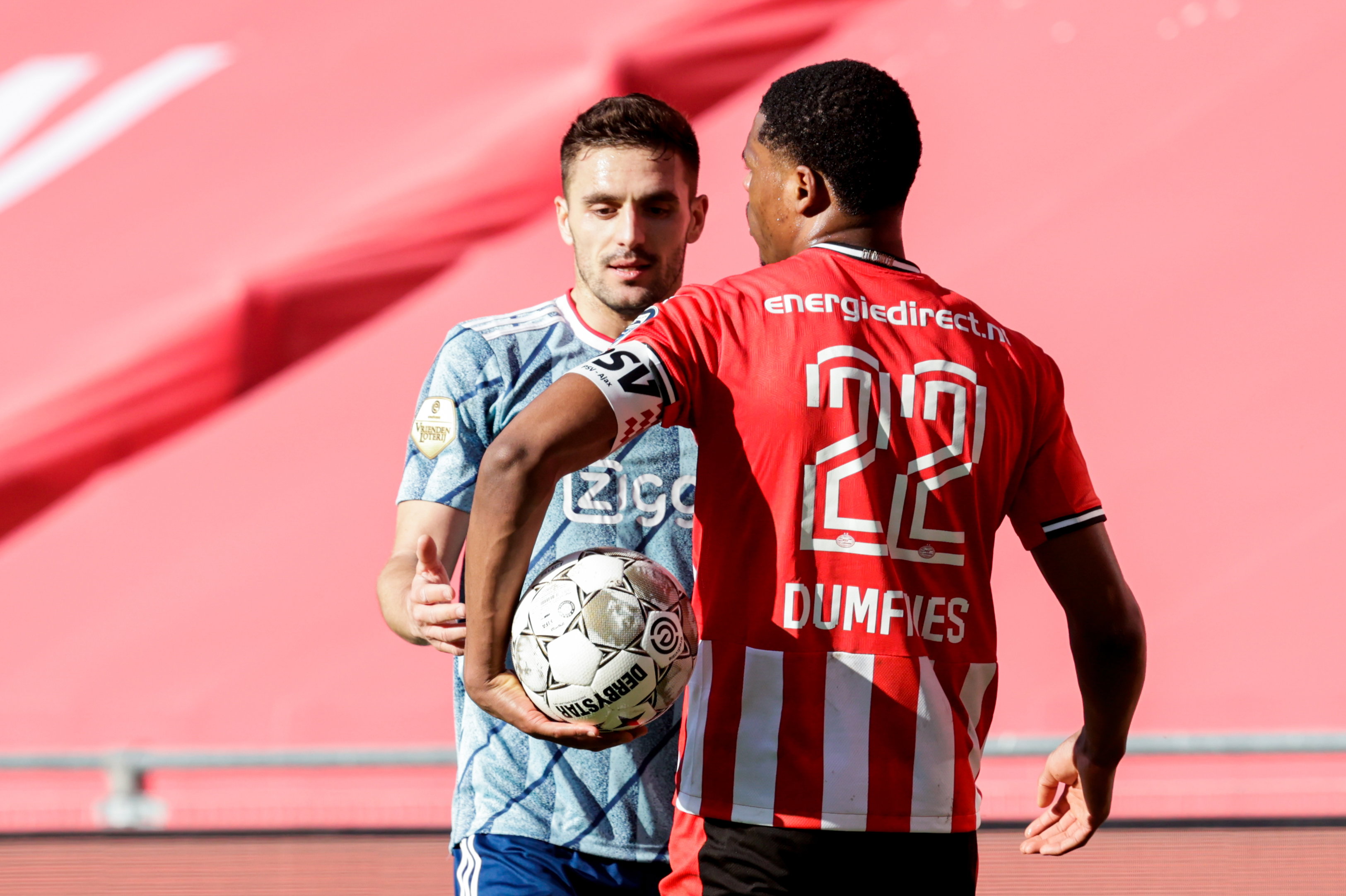 Dusan Tadic en Denzel Dumfries
