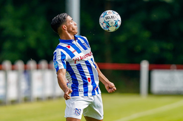 Couhaib Driouech bij SC Heerenveen in 2021