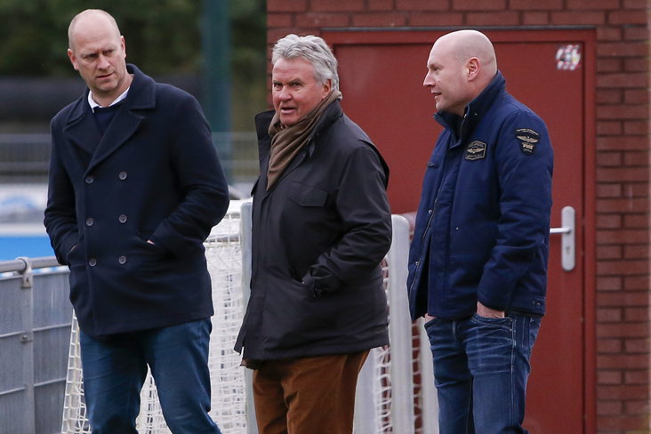 Rik Elfrink, Guus Hiddink en Maarten Wijffels