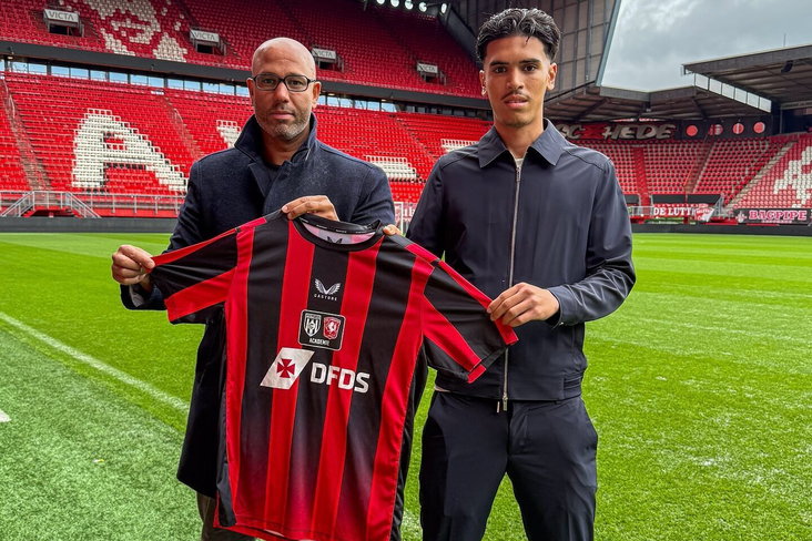 Naoufal Abdelwajid in De Grolsch Veste