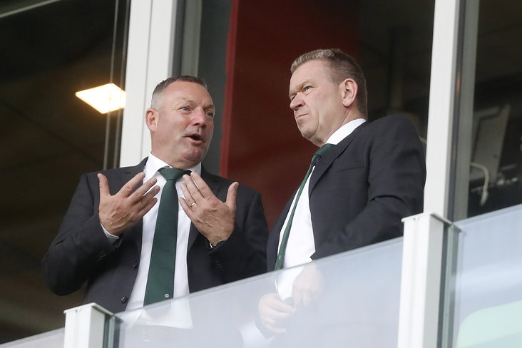 Ron Jans en Hans Nijland