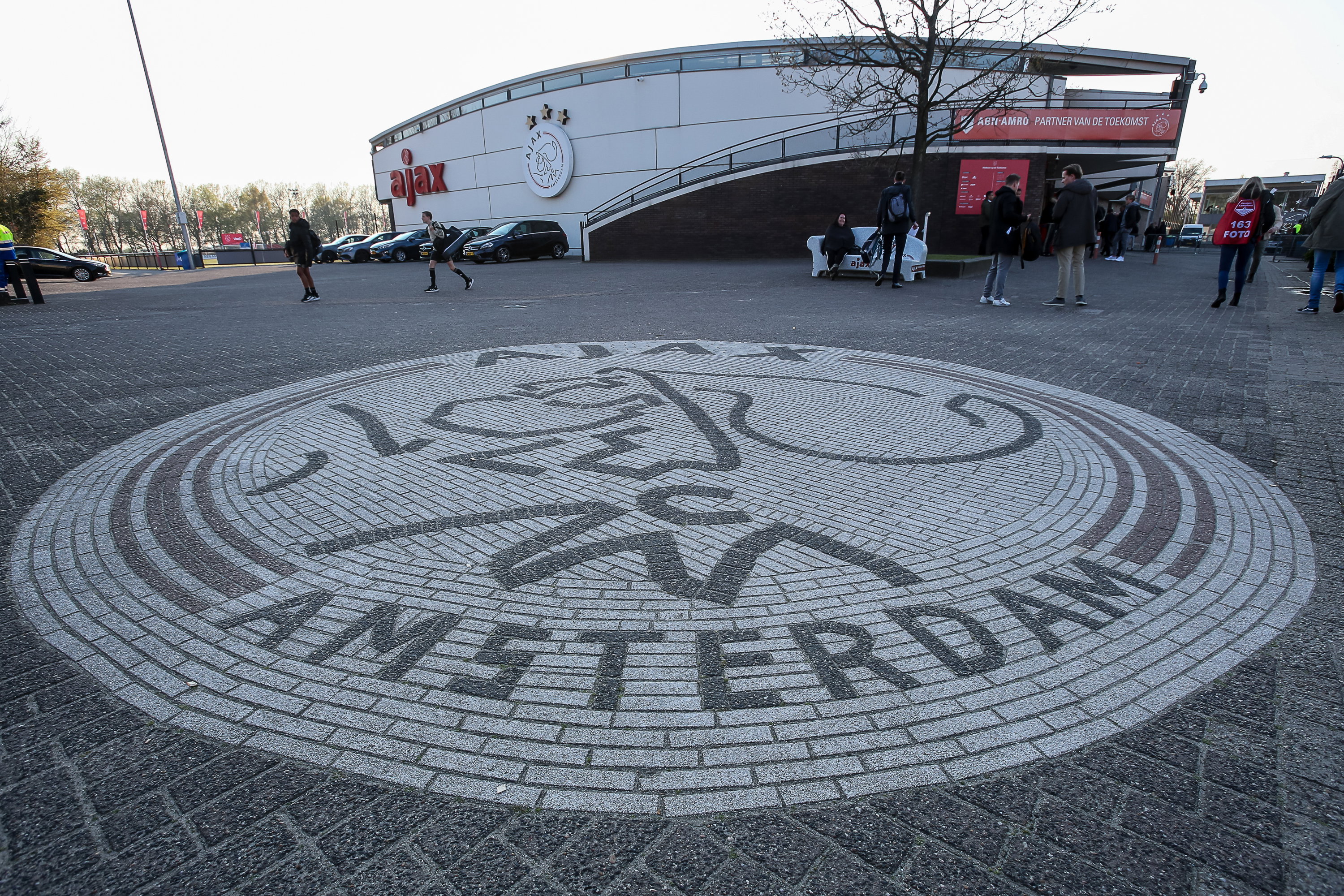 Ajax-logo op De Toekomst