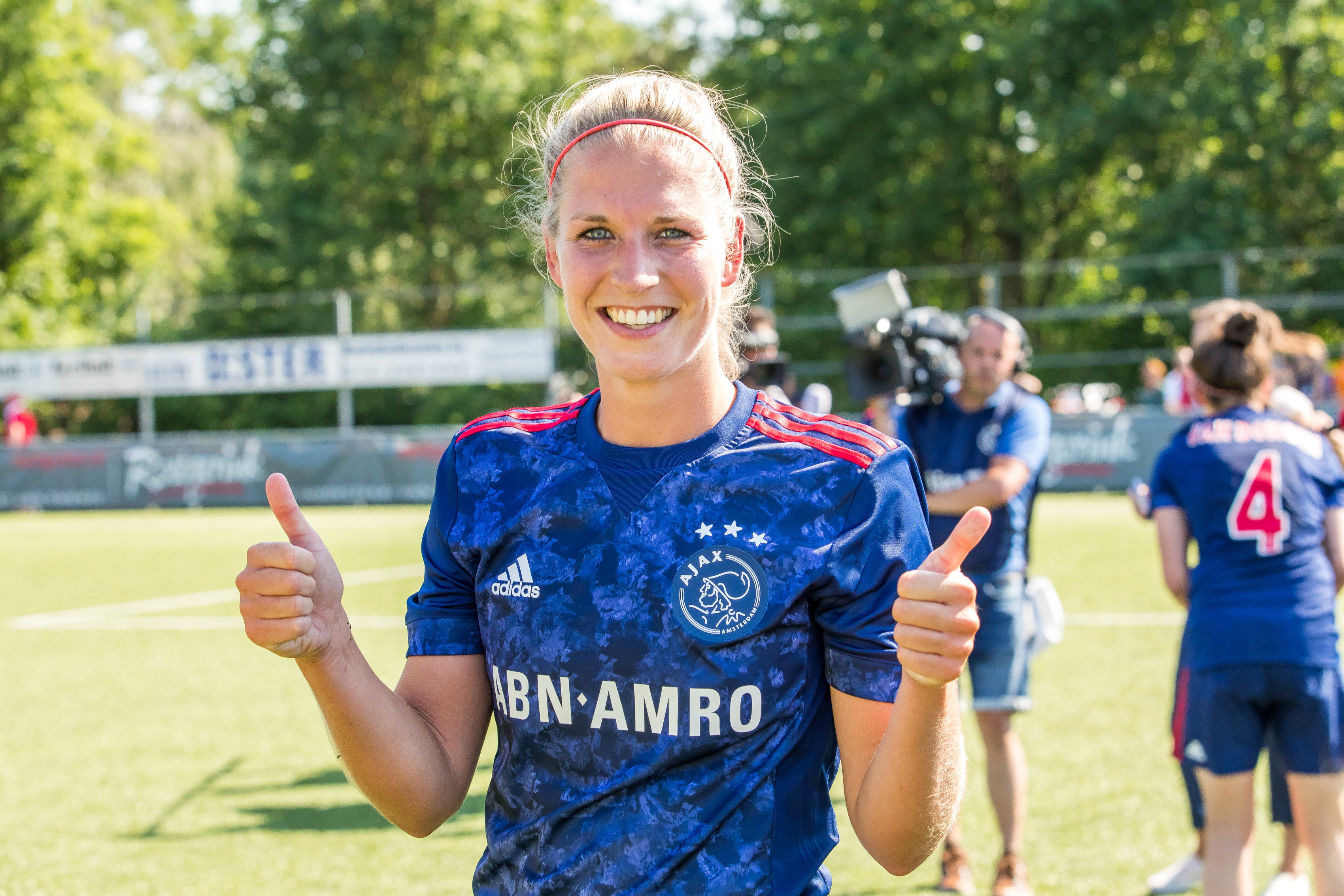 Kelly Zeeman bij Ajax in 2018