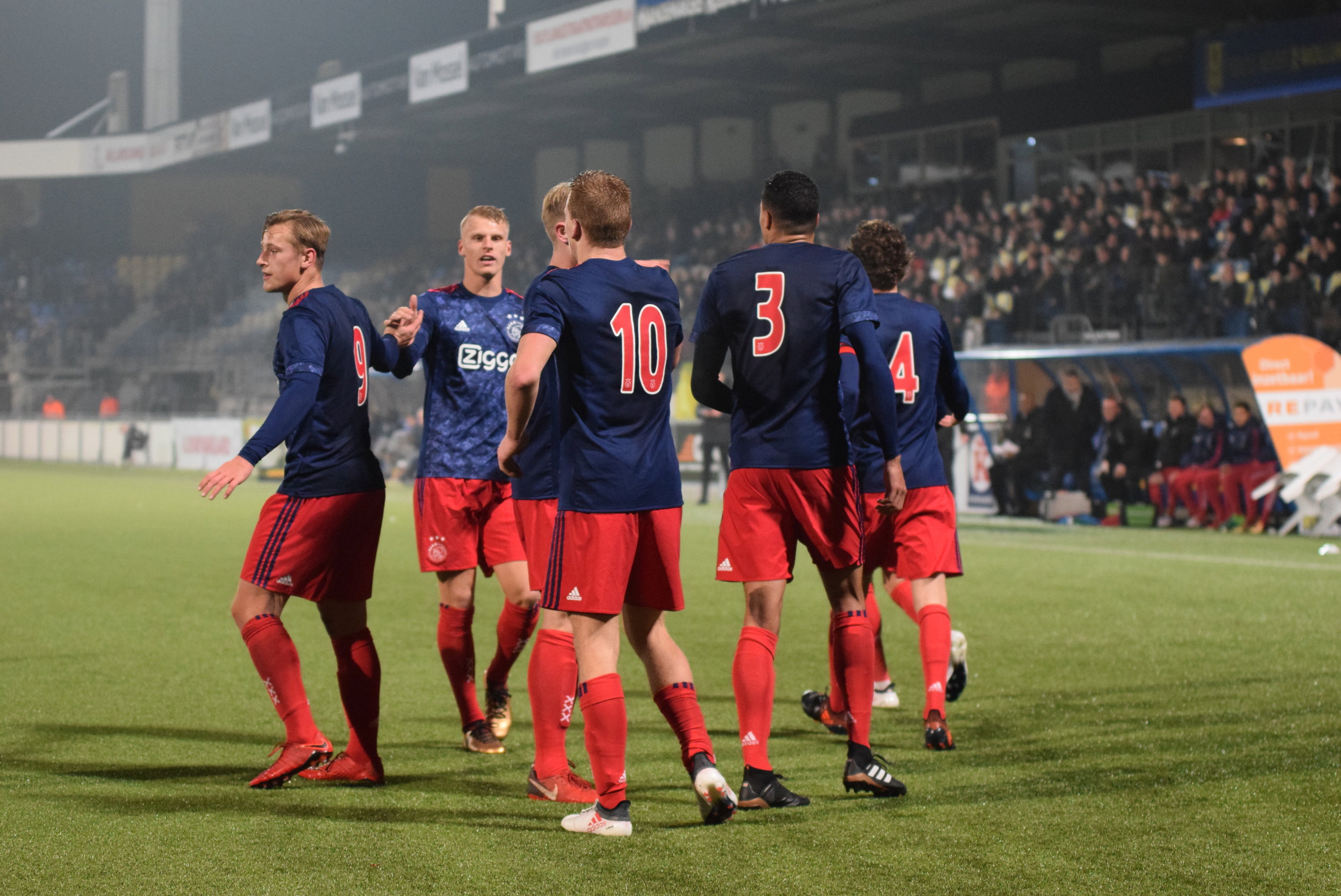 Mitchel Bakker bij Ajax in 2018