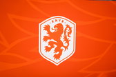 Het logo van de KNVB