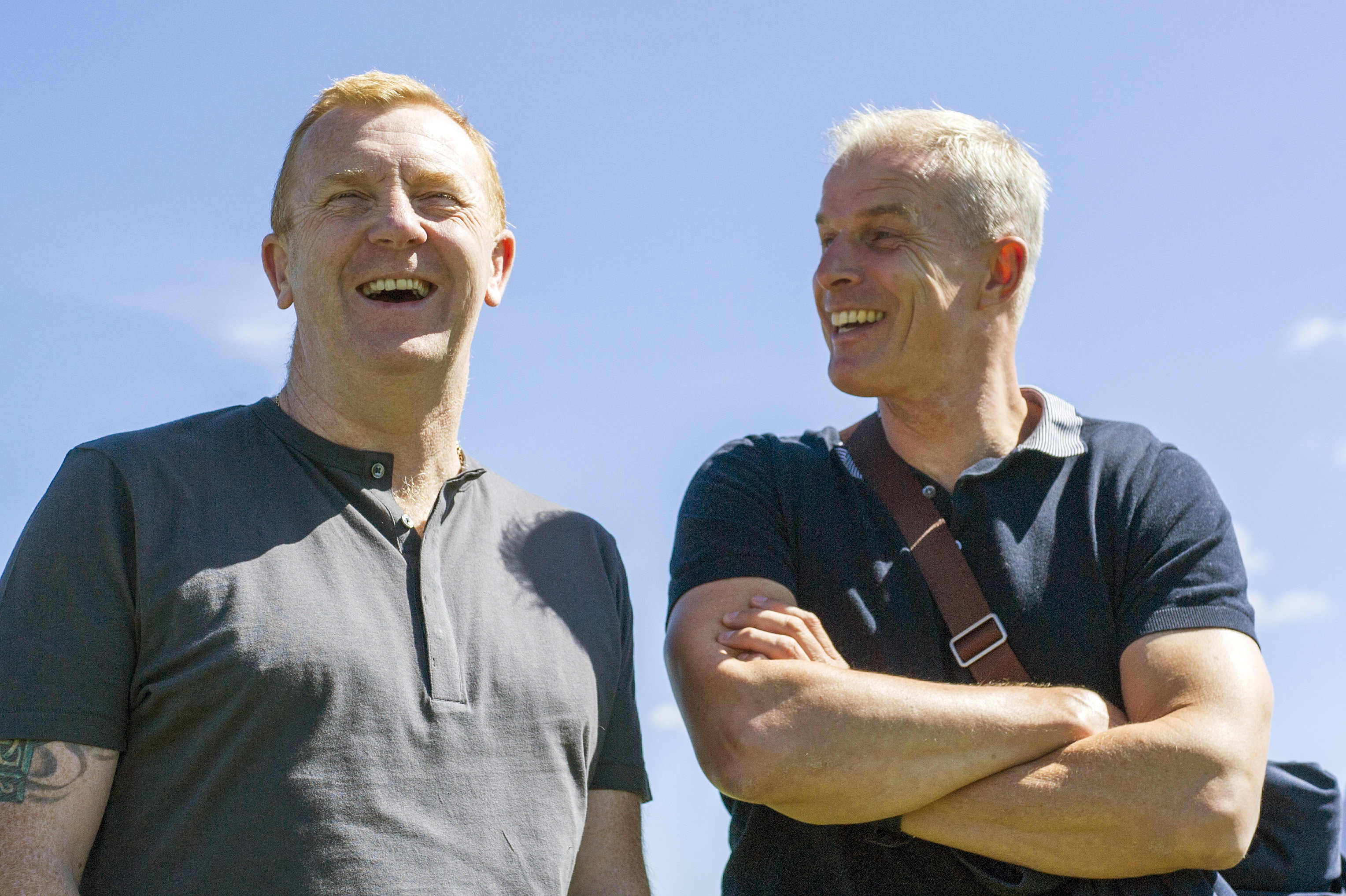Rob McKinnon en Theo Snelders