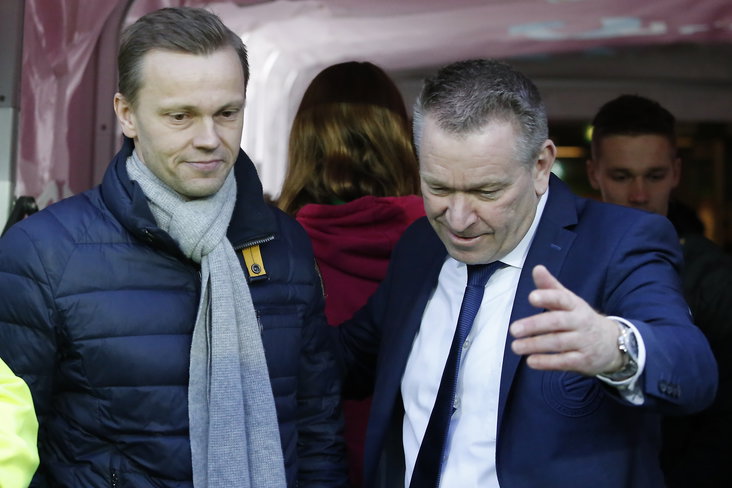 Erik Nevland en Hans Nijland