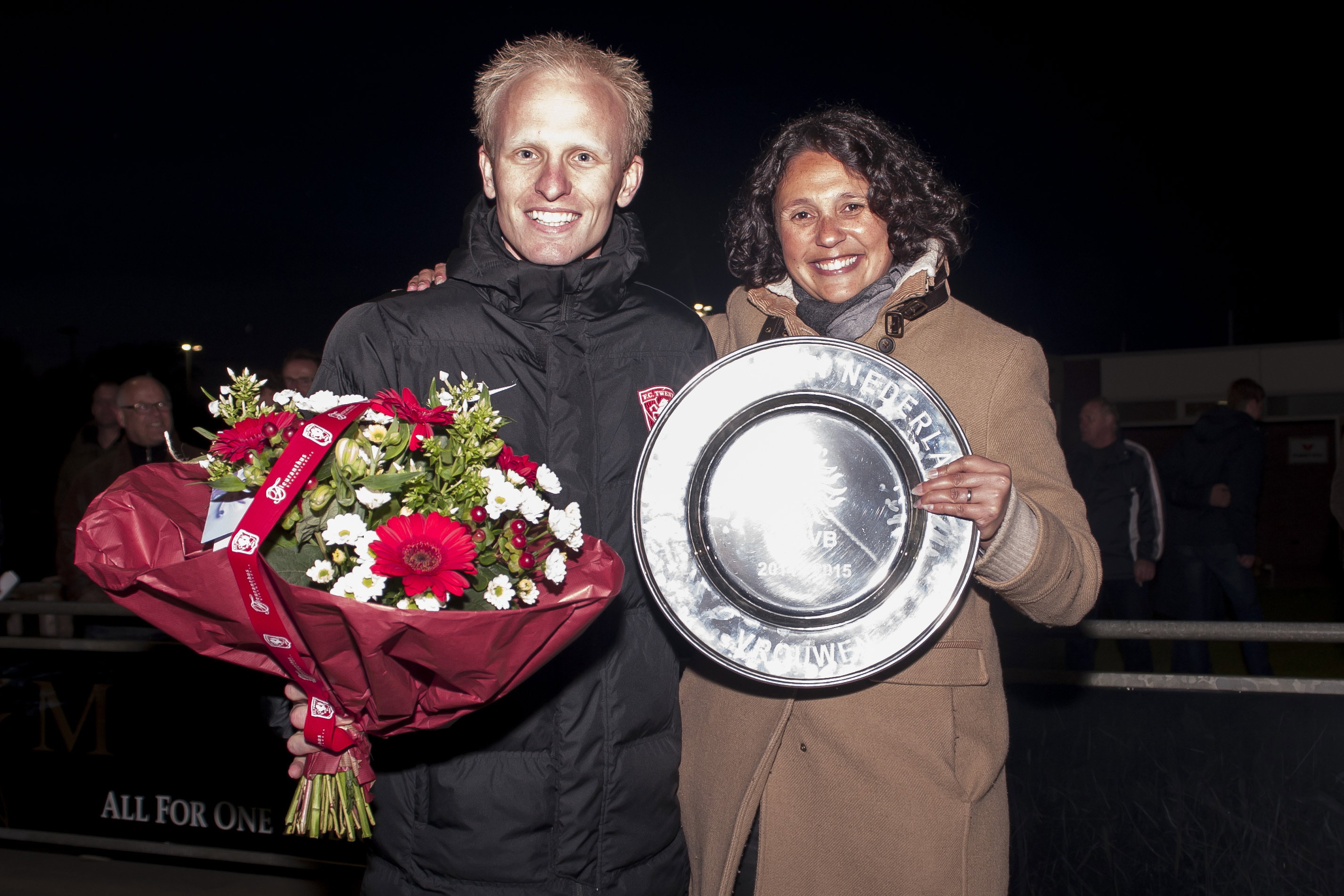 Arjan Veurink en Mary Kok-Willemsen