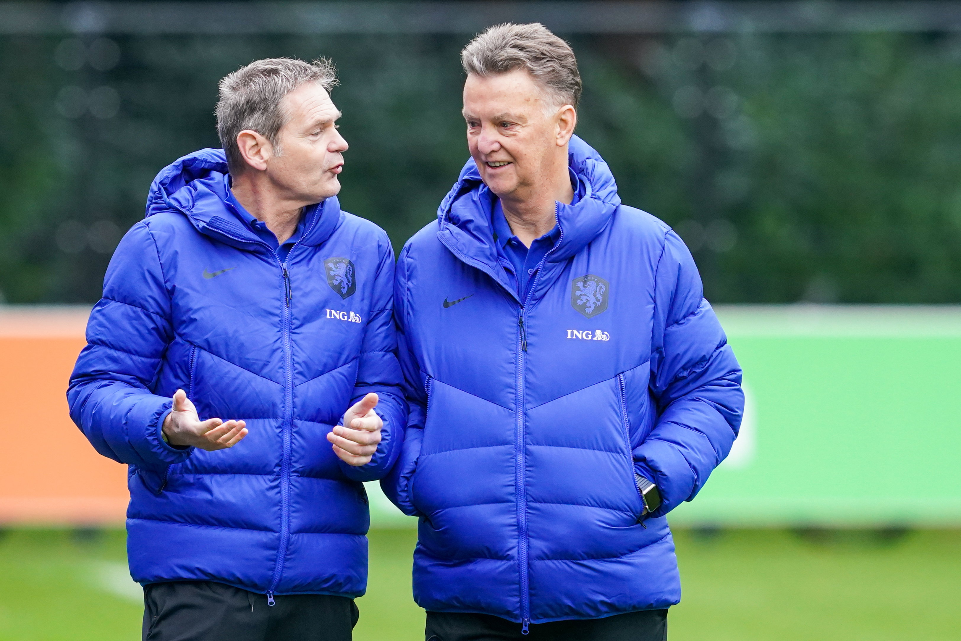Edwin Goedhart en Louis van Gaal