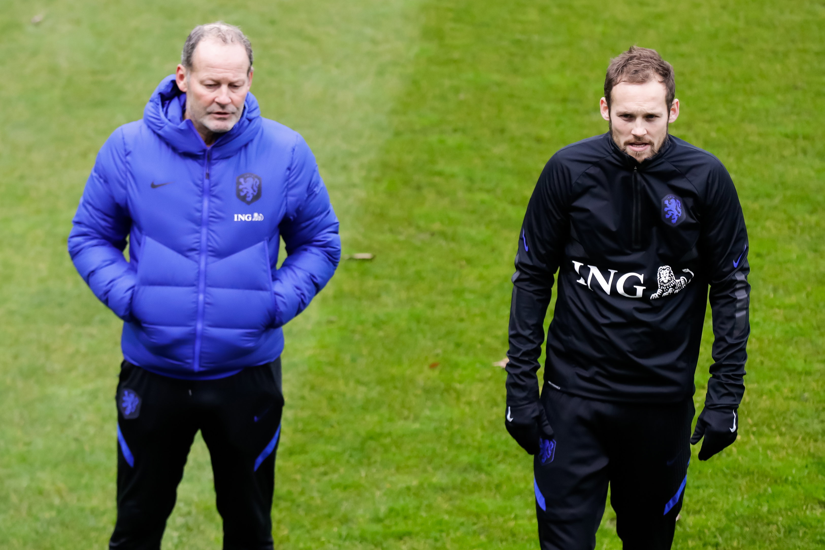 Danny en Daley Blind bij Oranje