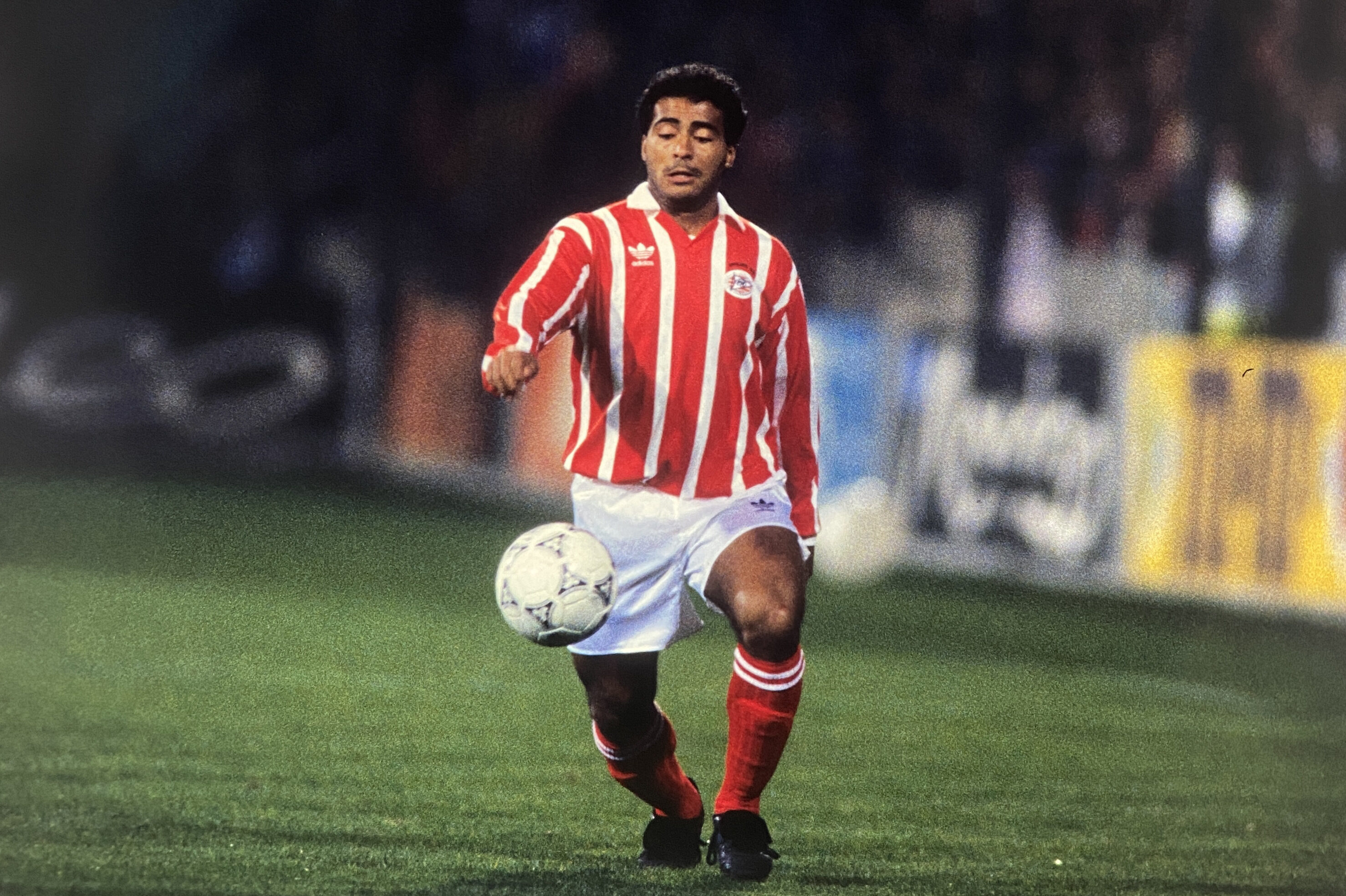 Romário in het shirt van PSV