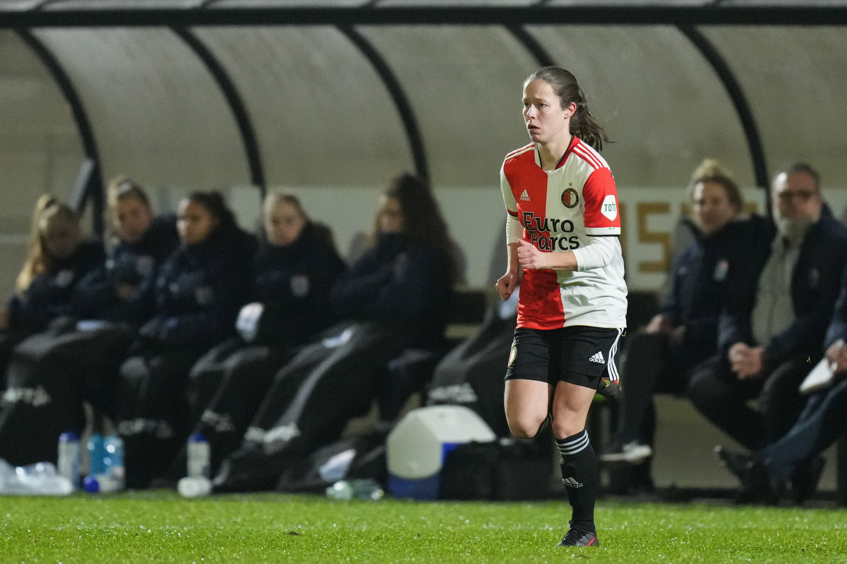 July Schneijderberg in haar tijd bij Feyenoord