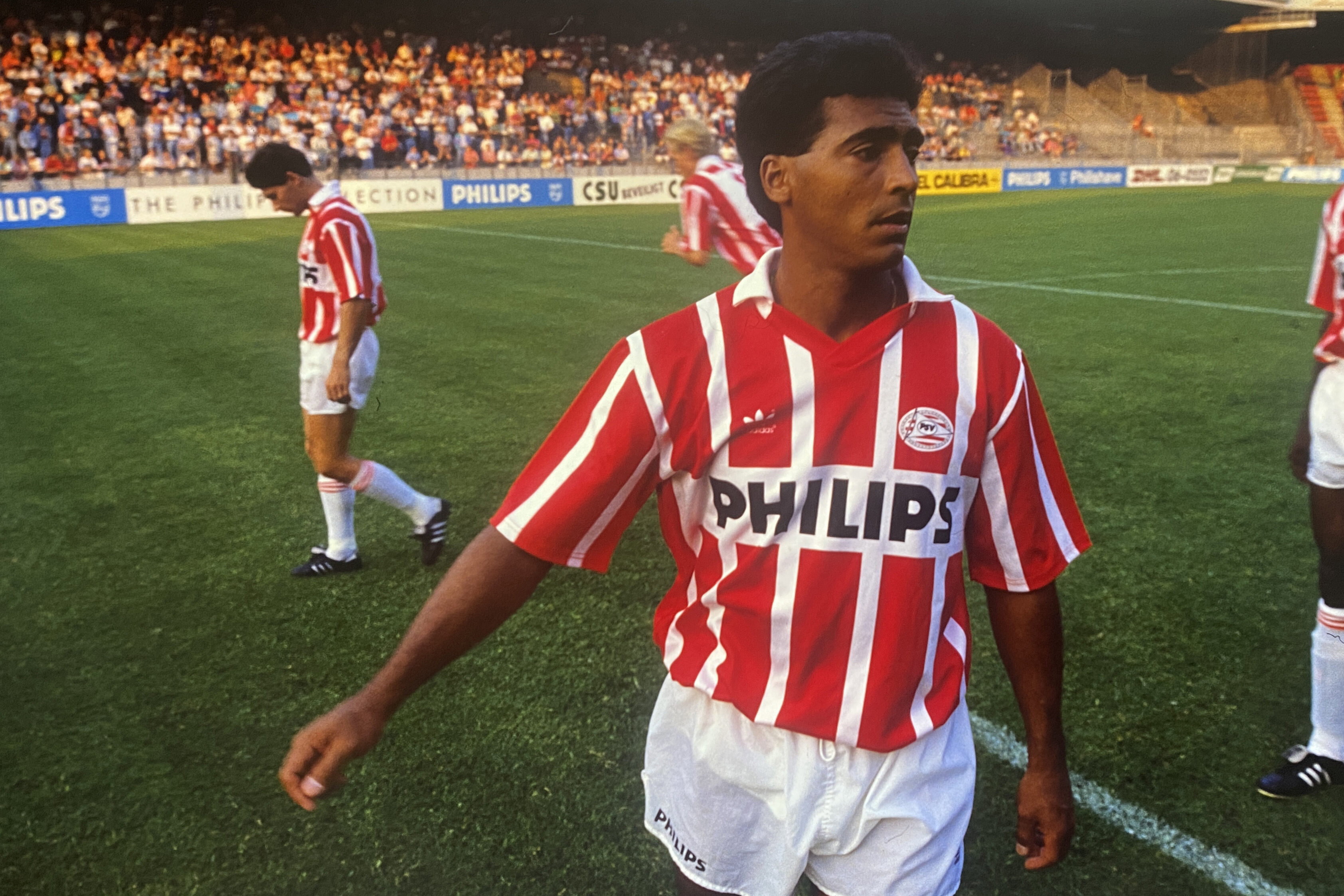 Romário in het shirt van PSV