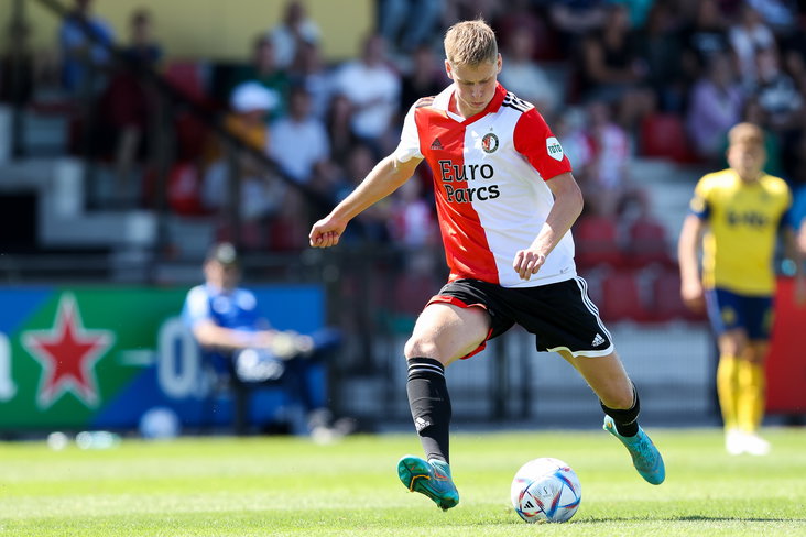 Nesto Groen bij Feyenoord