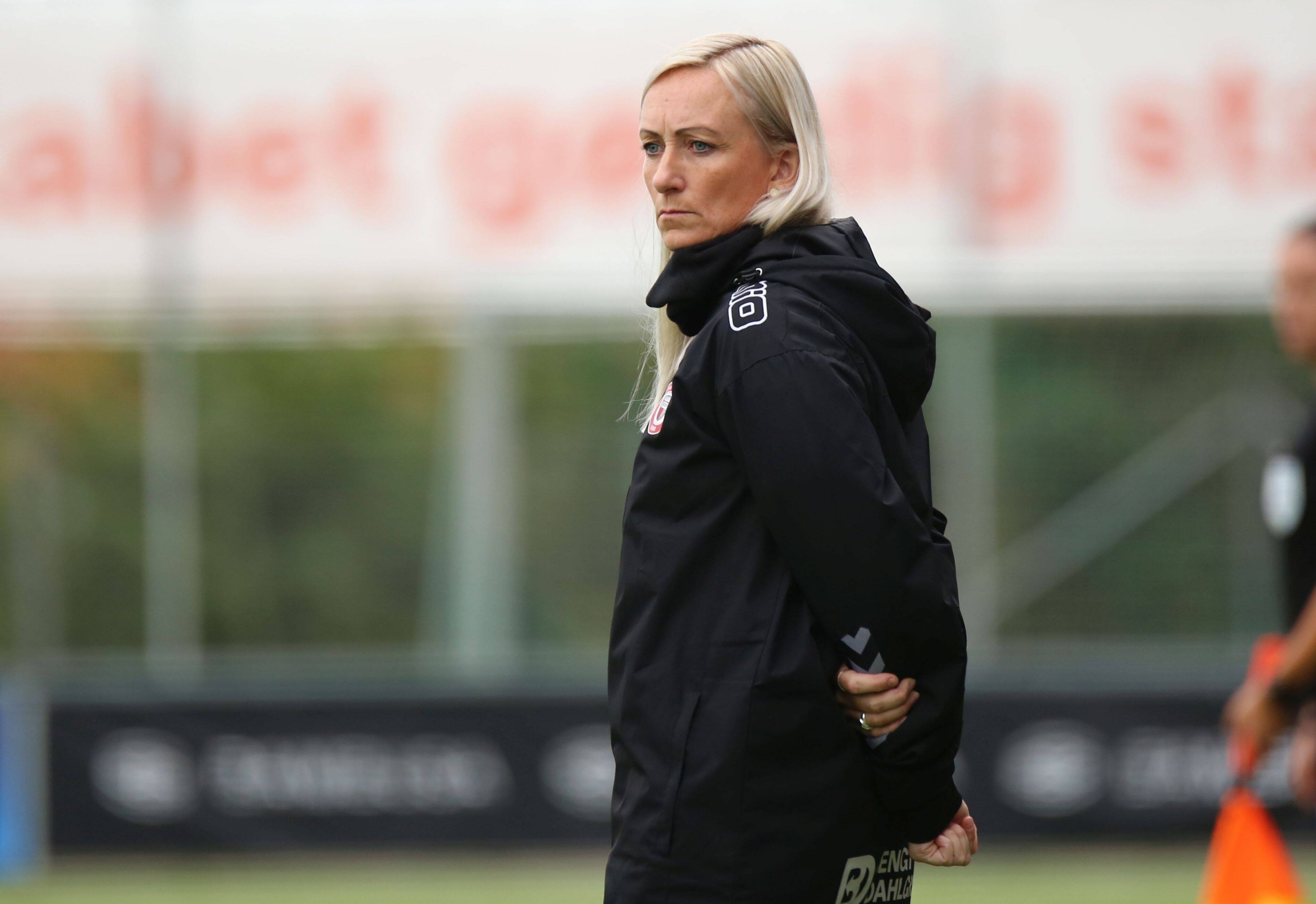 Elisabet Gunnarsdóttir in 2022 tijdens Kristianstads DFF - Ajax
