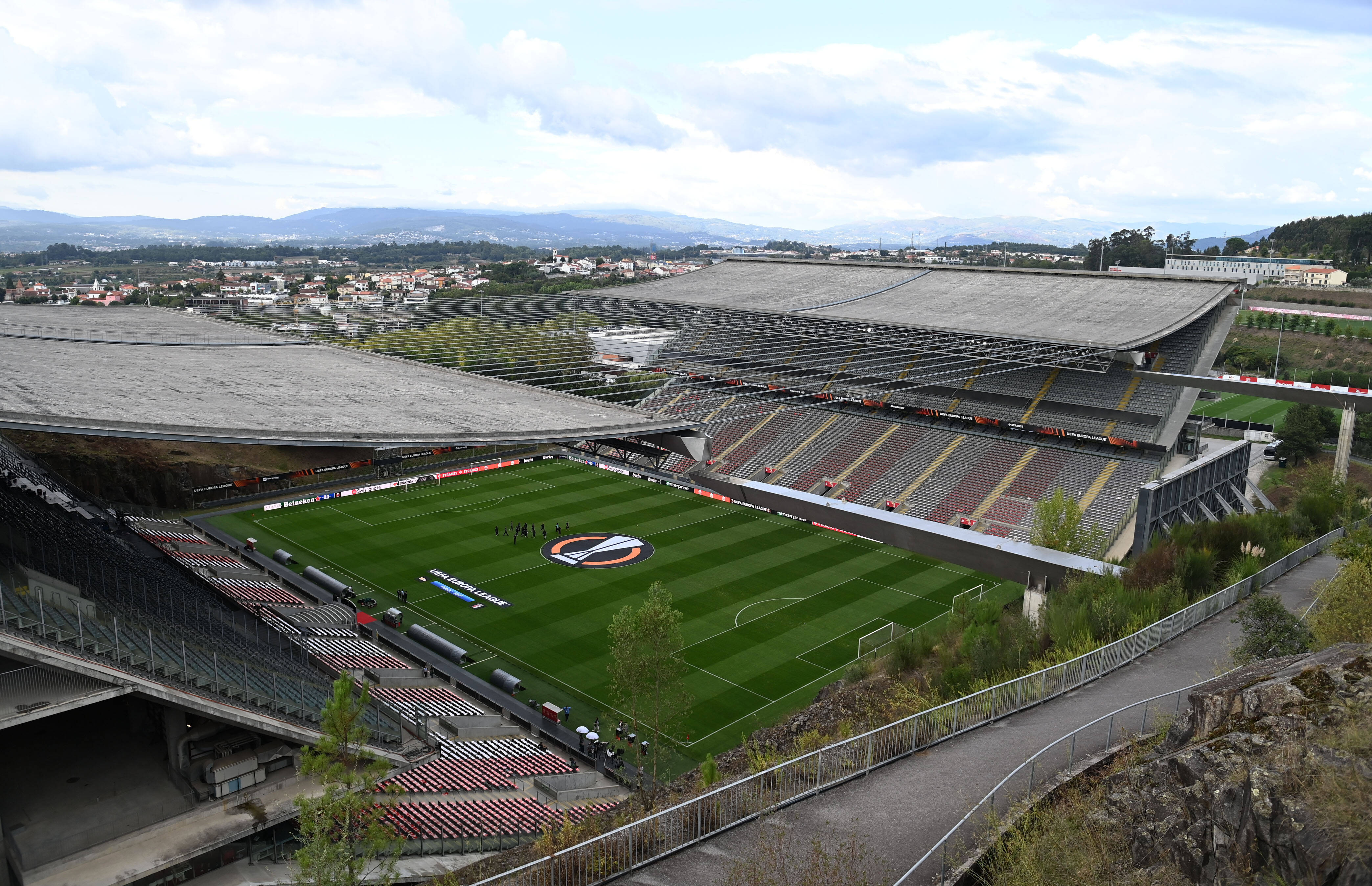 Het stadion van SC Braga