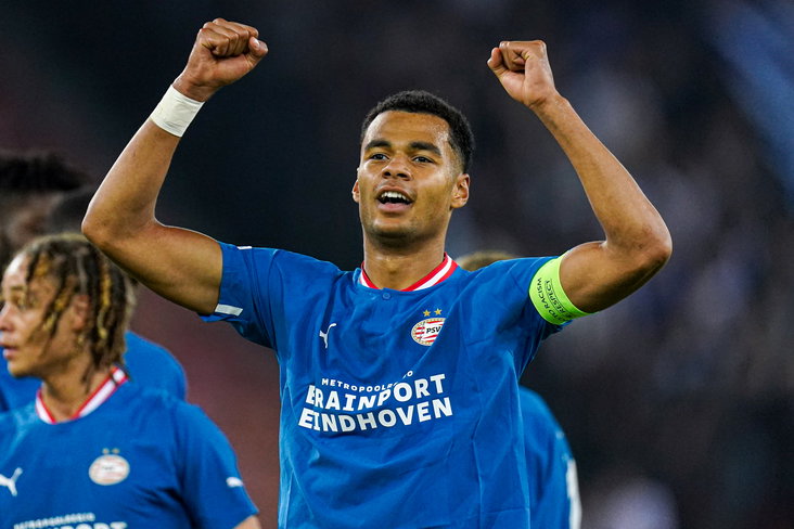 Cody Gakpo juicht