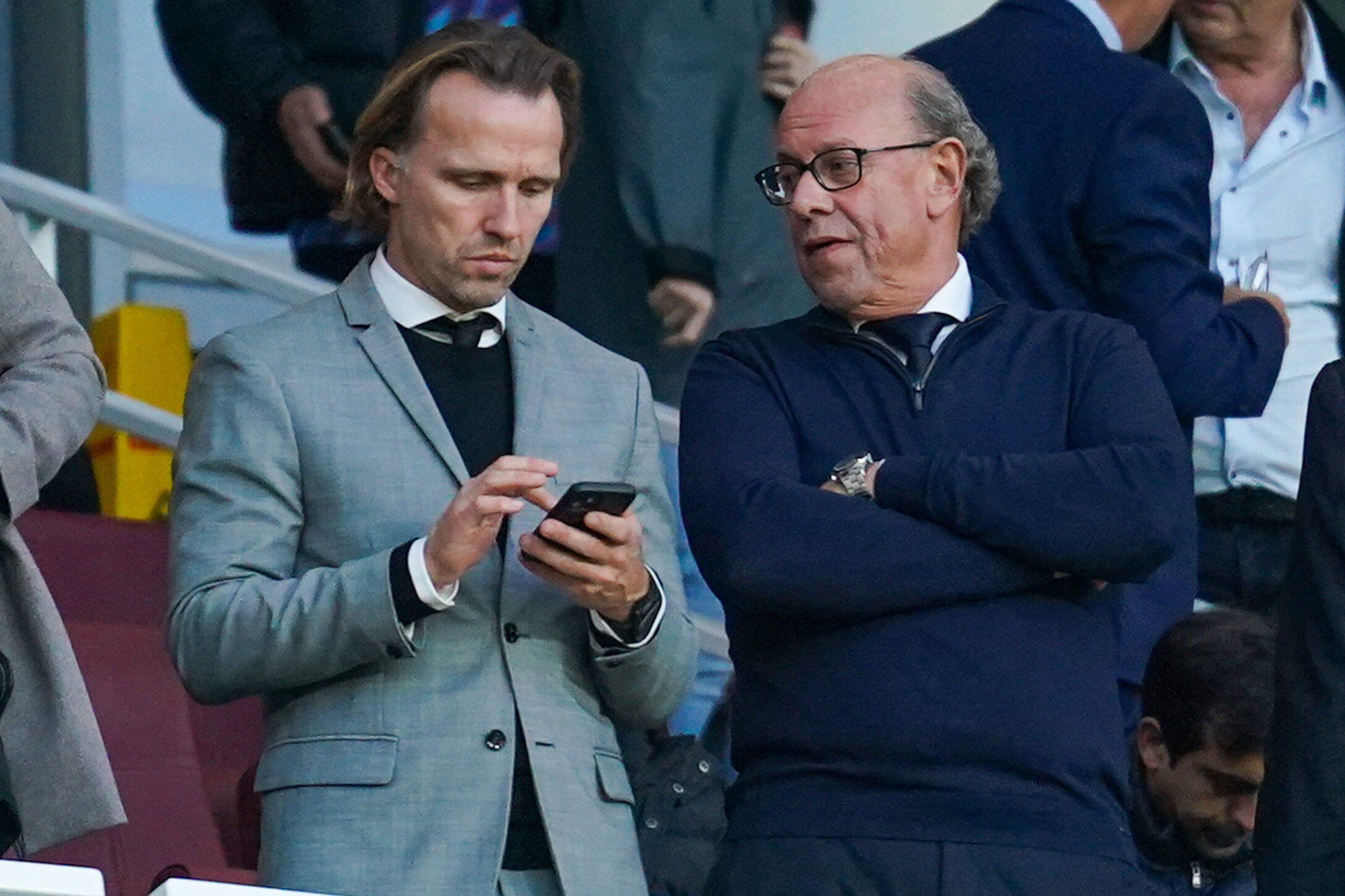 Boudewijn Zenden en Mart van den Heuvel