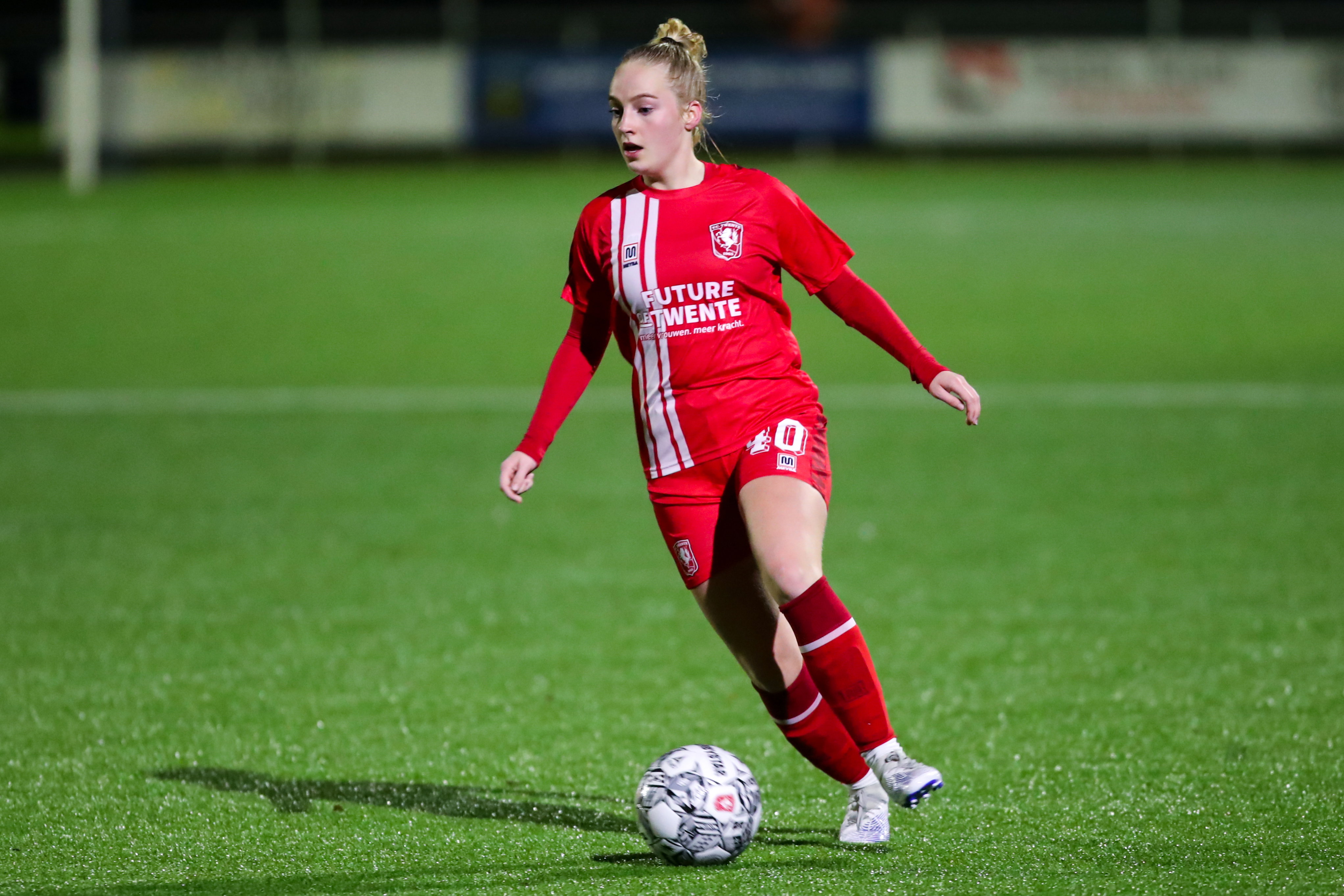 Marit Speek, hier in actie namens FC Twente