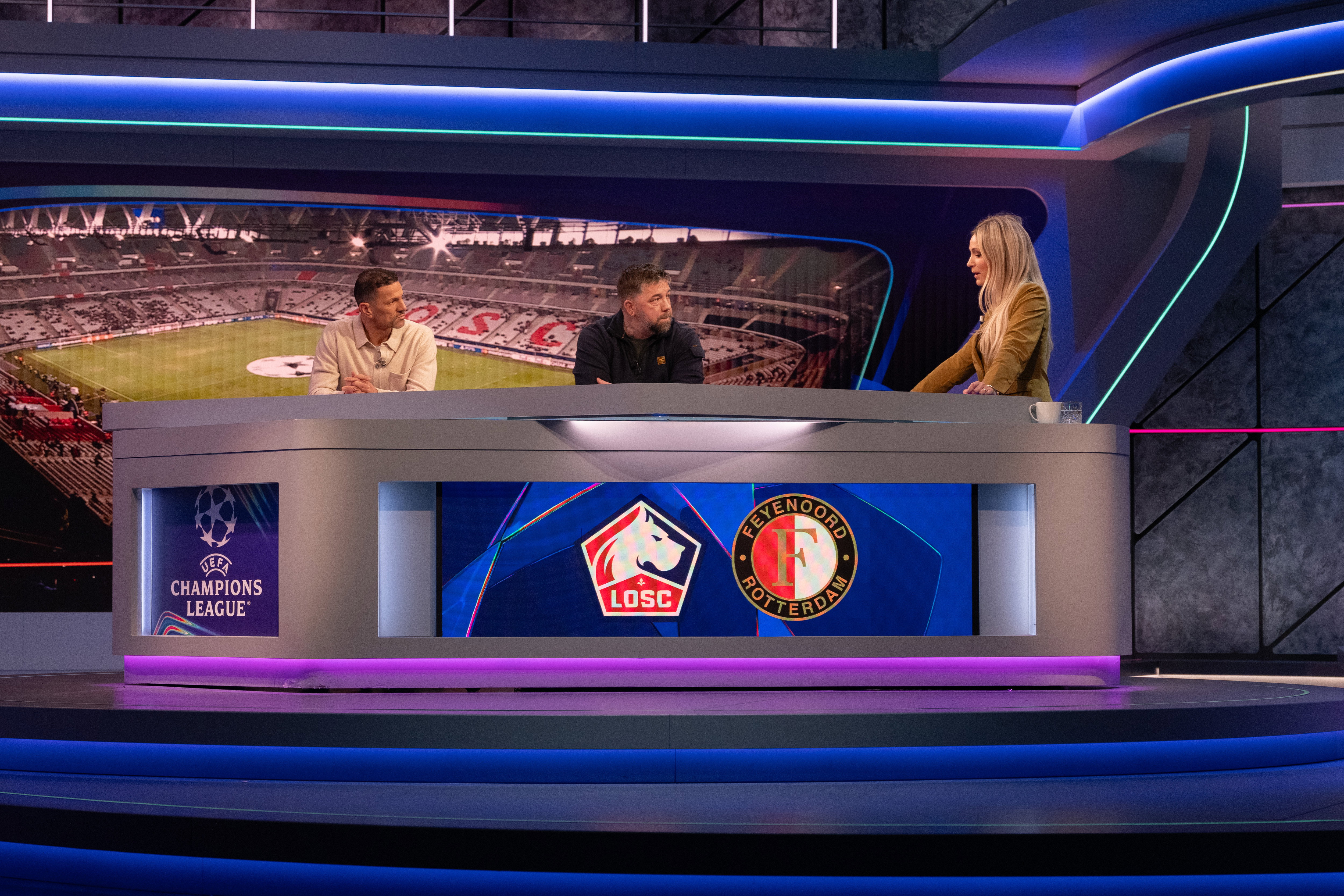 Een Champions League-avond van Feyenoord op Ziggo Sport
