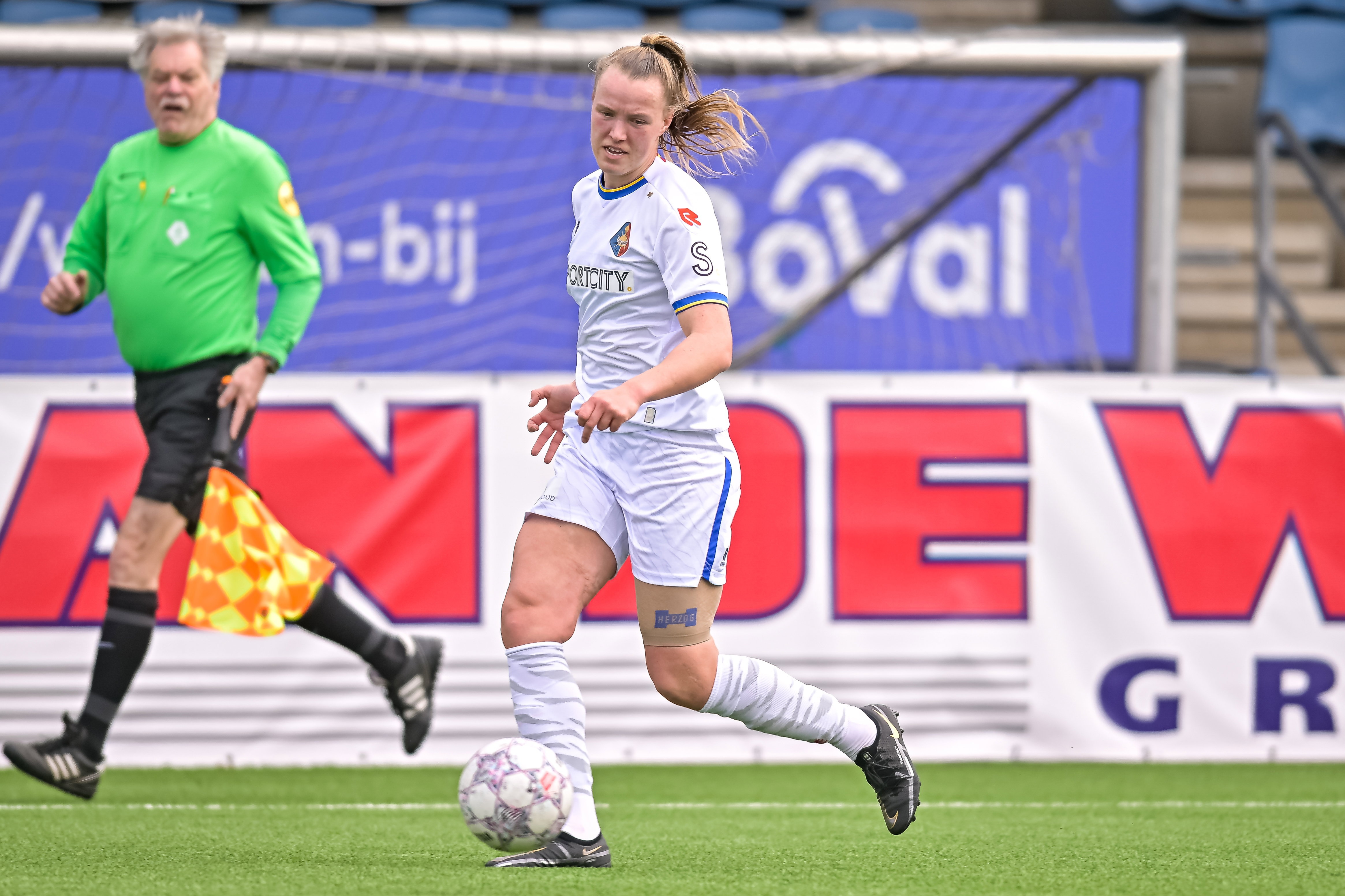 Anna Ursem, hier als speelster van Telstar