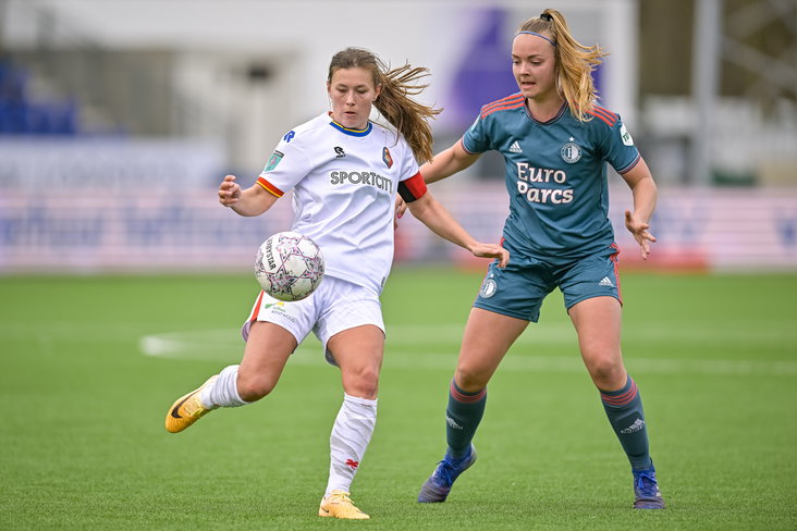 Dominique Bruinenberg, hier nog als captain van Telstar