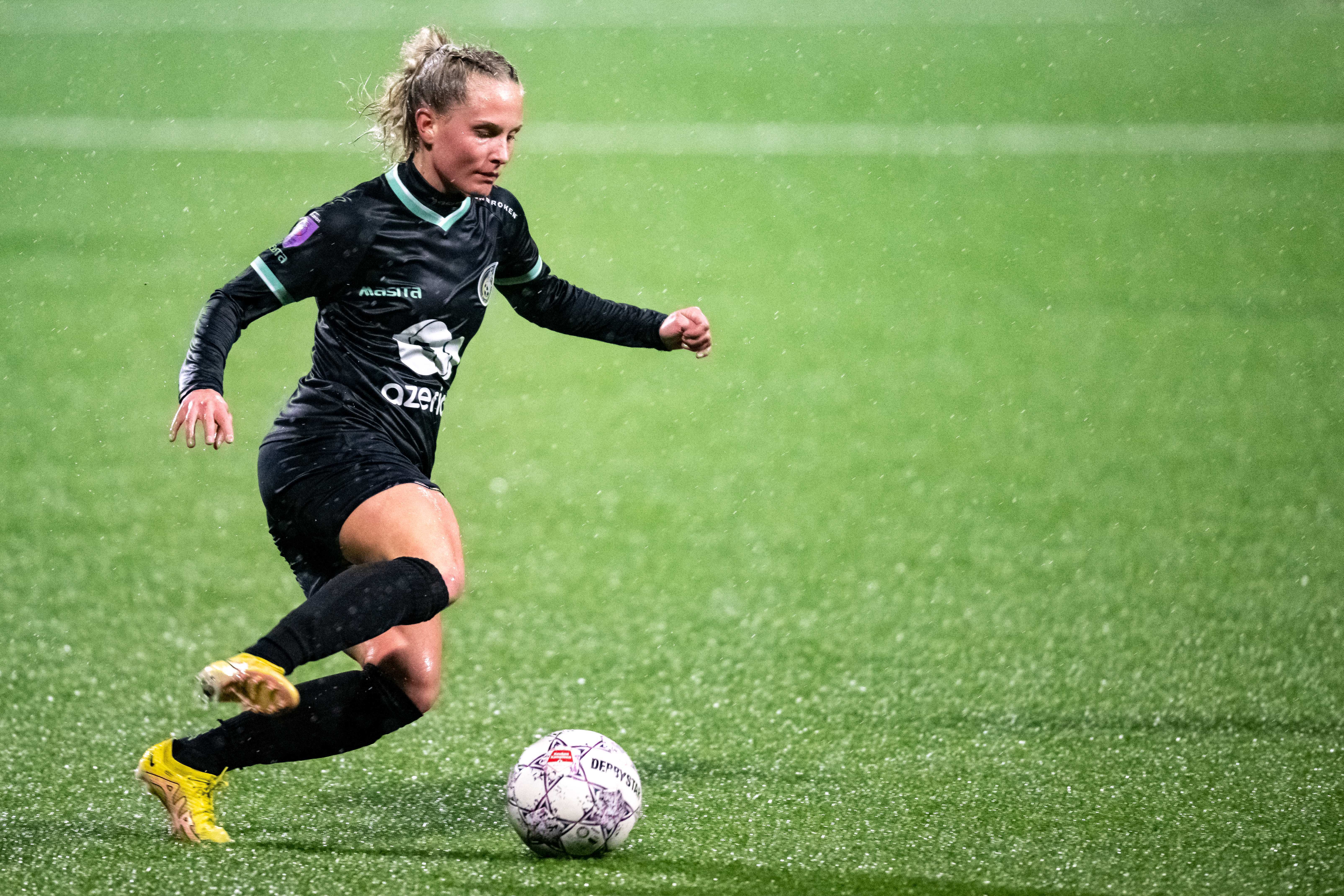María Ólafsdóttir Grós in actie namens Fortuna Sittard