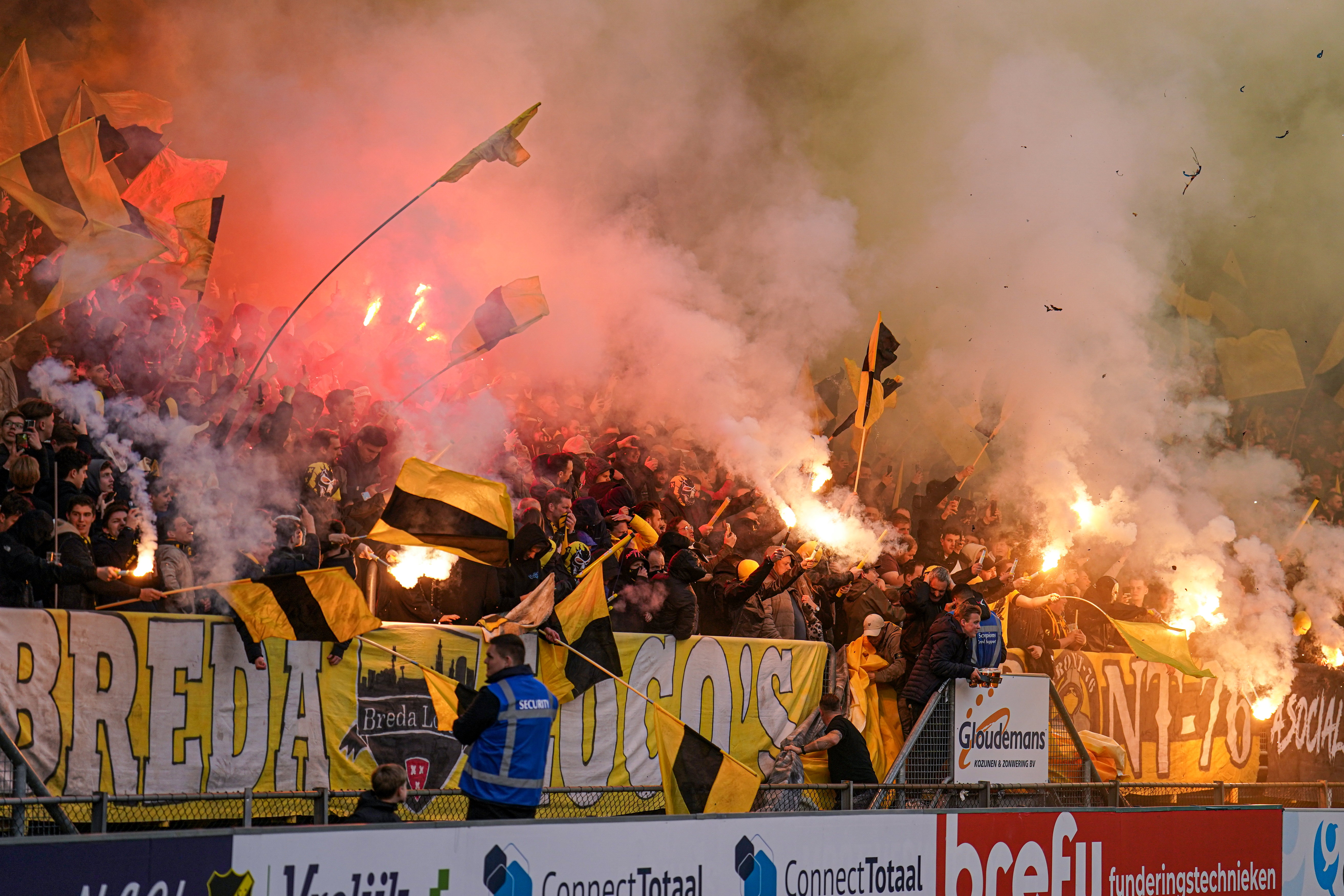 Supporters van NAC Breda