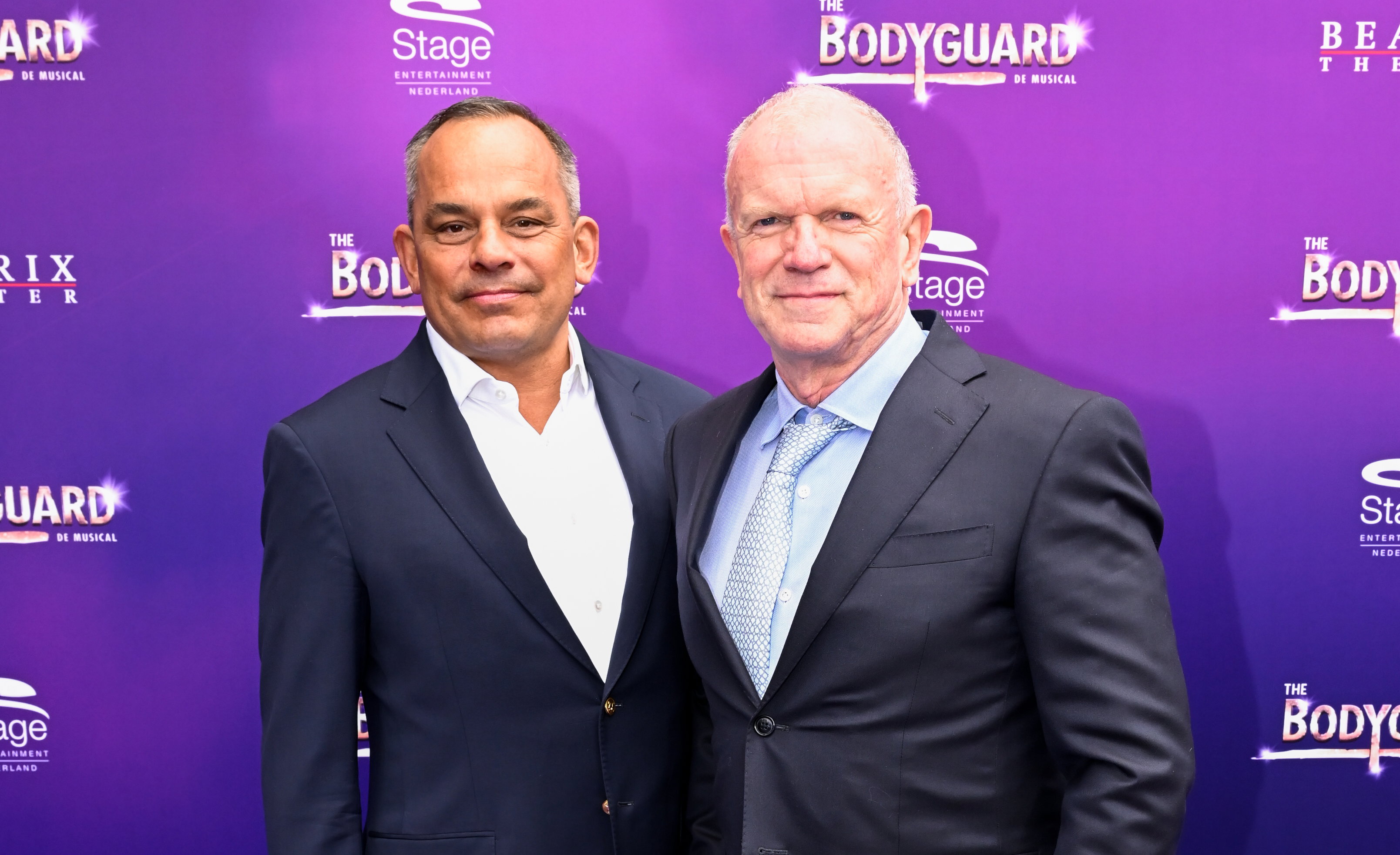 Evert Santegoeds met zijn partner