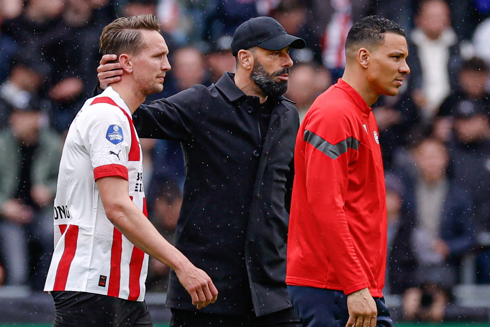 Luuk de Jong met Ruud van Nistelrooij