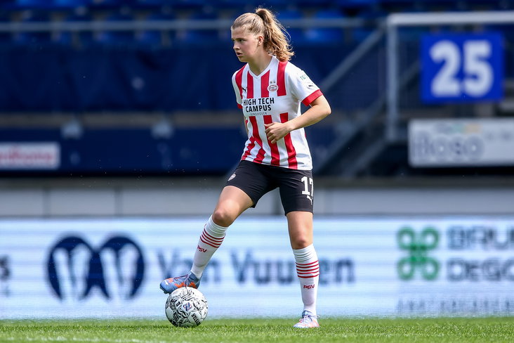 Senna Koeleman bij PSV